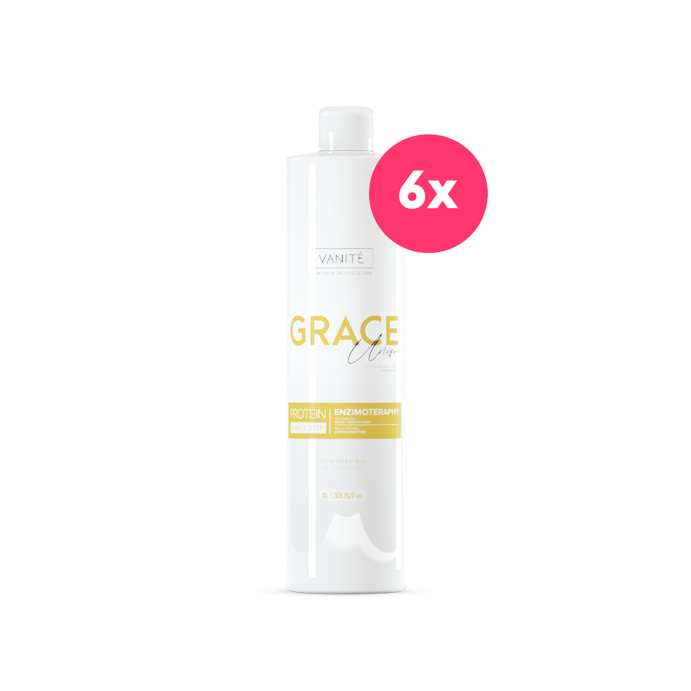 6x Grace Unique 1000ml | Bulk Straightening Kit – Make Beauty