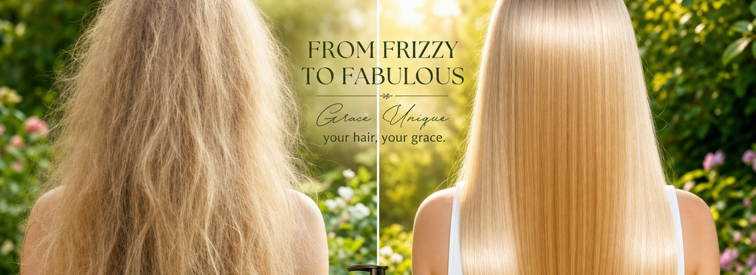 Hair straightening comparison between home and salon
