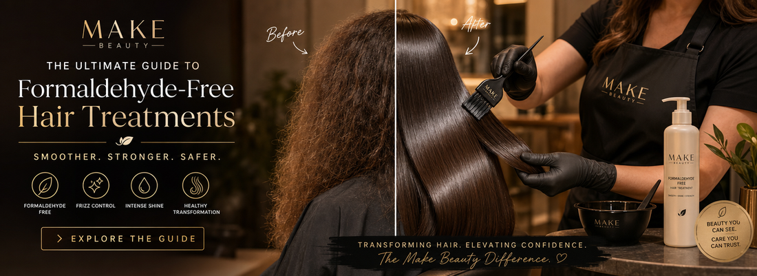 Hair care products from Make Beauty International