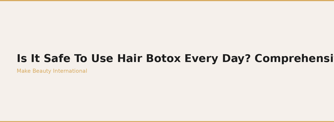 A woman applying hair botox treatment with shiny, smooth hair