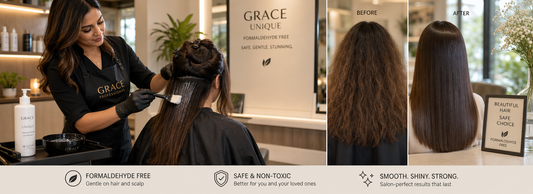 Grace Unique formaldehyde-free hair straightening treatment