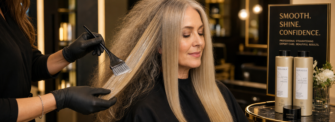 Hair straightening treatment for various hair types