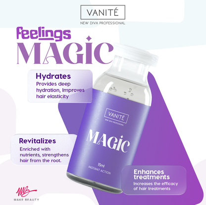 Sentiments magiques ampoule | Démêler et hydrater | Pour tous les types de cheveux | 15 ml