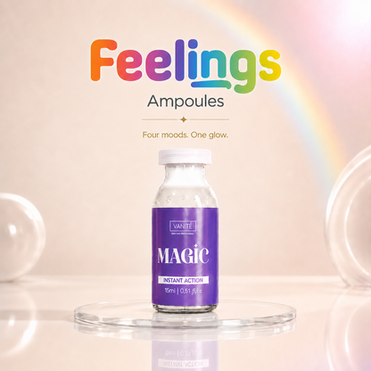 Fiala magica dei sentimenti | Districante e idratante | Per tutti i tipi di capelli | 15 ml