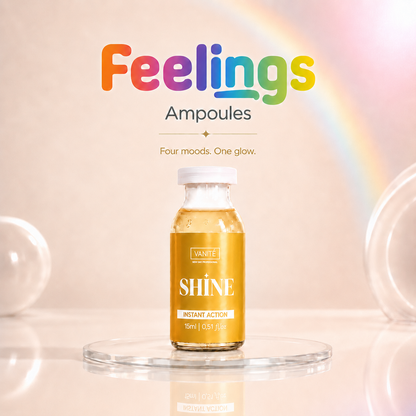 Fiala dei sentimenti Shine | Ricostruzione e sostituzione degli aminoacidi | Per tutti i tipi di capelli | 15 ml