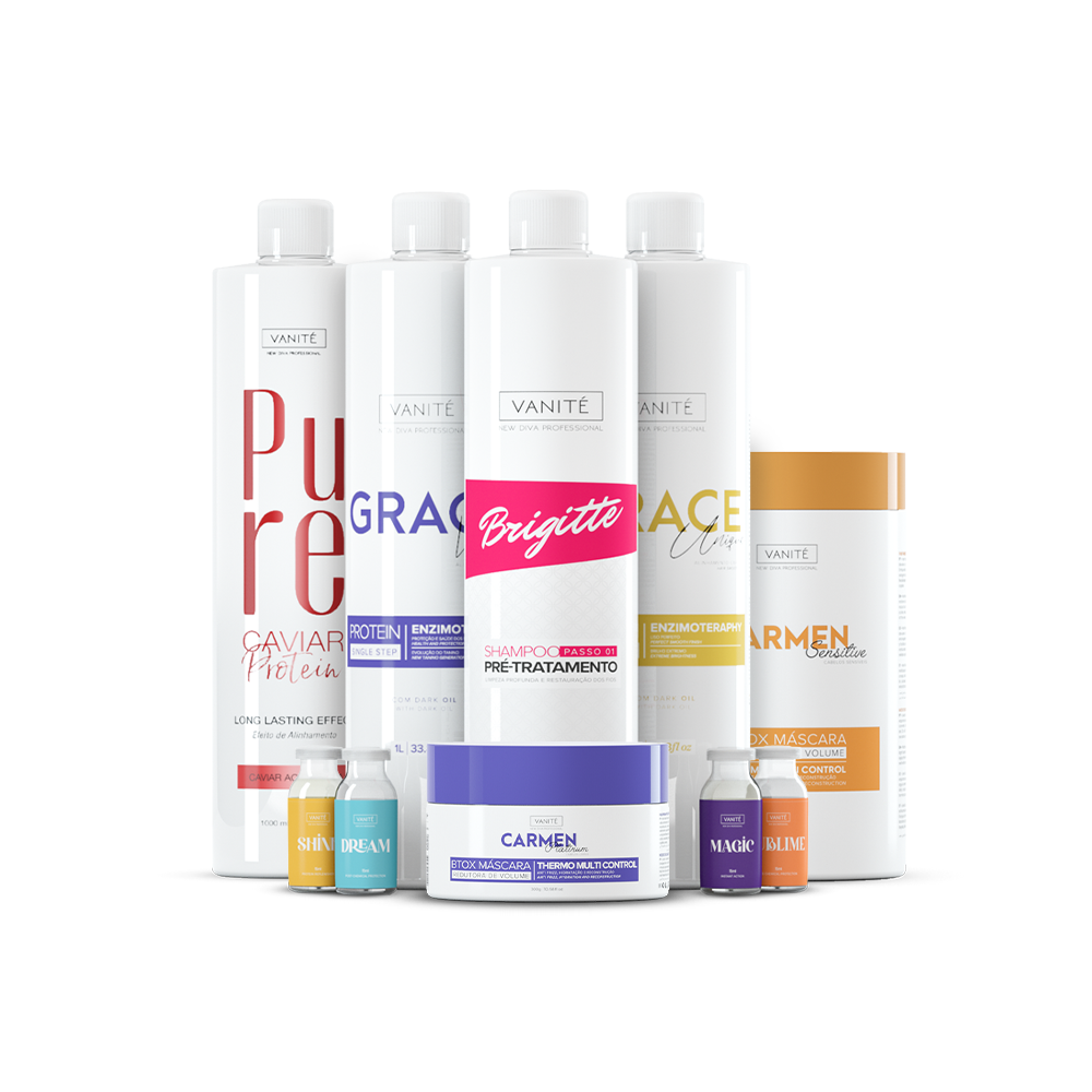 Complete Salon Kit with Make Beauty