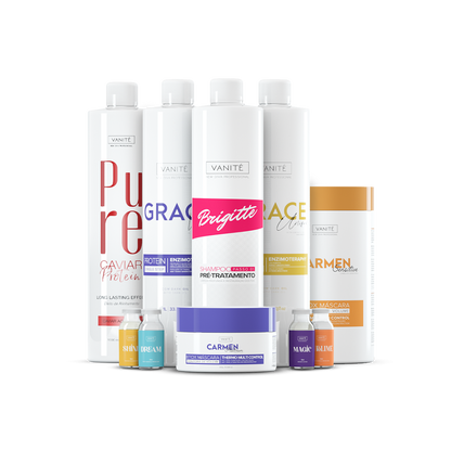 Complete Salon Kit with Make Beauty