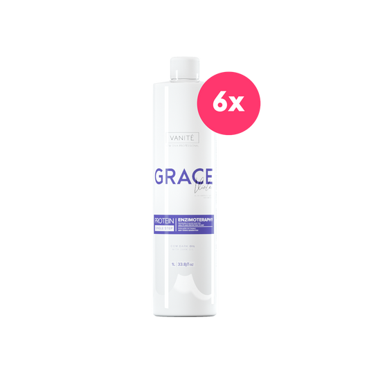 6 Units Grace Enzimoteraphy Violet 1000ml