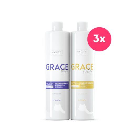 3 Units Grace Unique 1000ml + 3 Units Grace Violet 1000ml