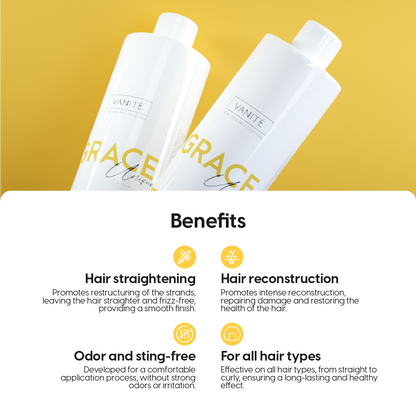 Kit - 1  unit Grace Enzimoteraphy Unique + 1 unit Brigitte Pre-Treatment Shampoo | 100ml