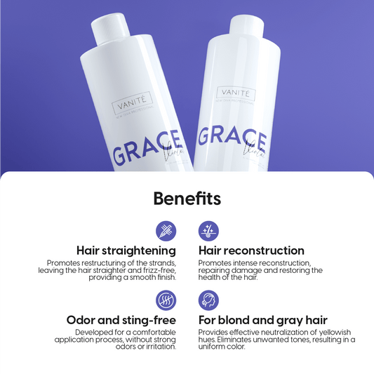 Kit - 1  unit Grace Enzimoteraphy Violet + 1 unit Brigitte Pre-Treatment Shampoo | 100ml