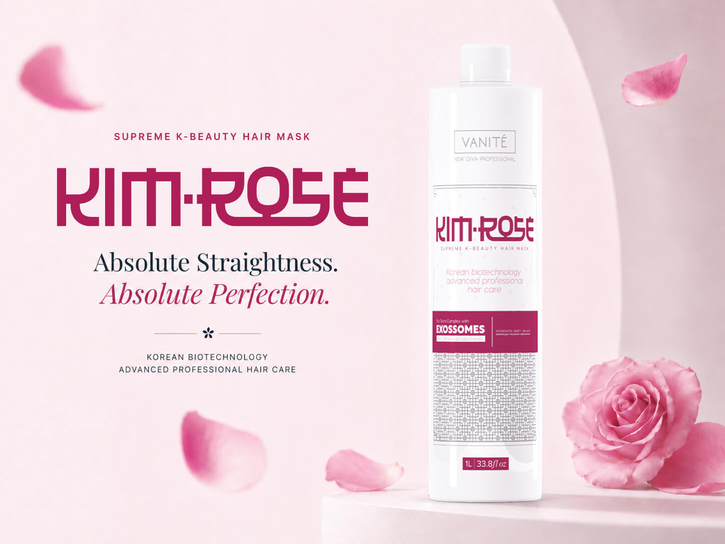 Masque lissant professionnel Kim-Rose Supreme K-Beauty